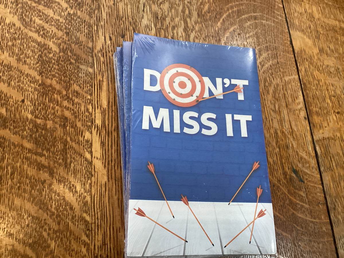 Tract don’t miss it