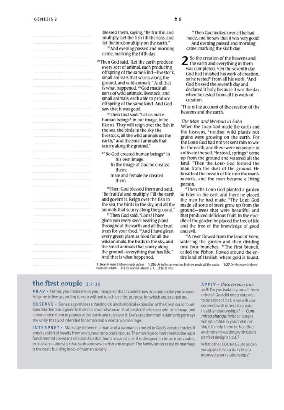 NLT Courage for Life Study Bible for Men