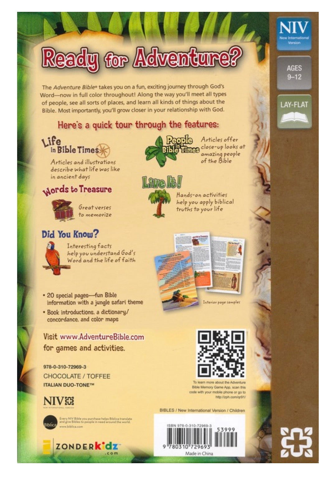 NIV Adventure Bible