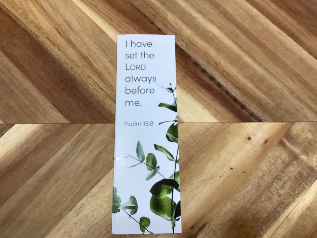 Bookmark I have set the Lord always