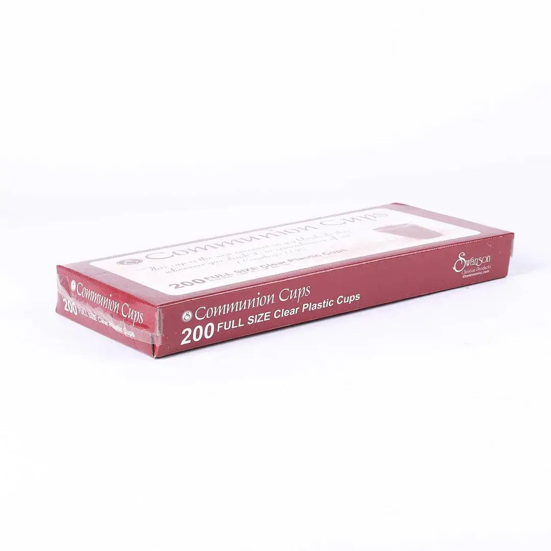 Communion Cups Clear Full Size 1 3/8In 200Ct