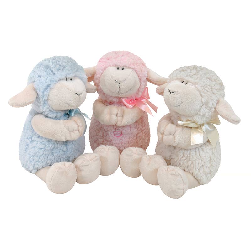 Praying Lamb - Cream