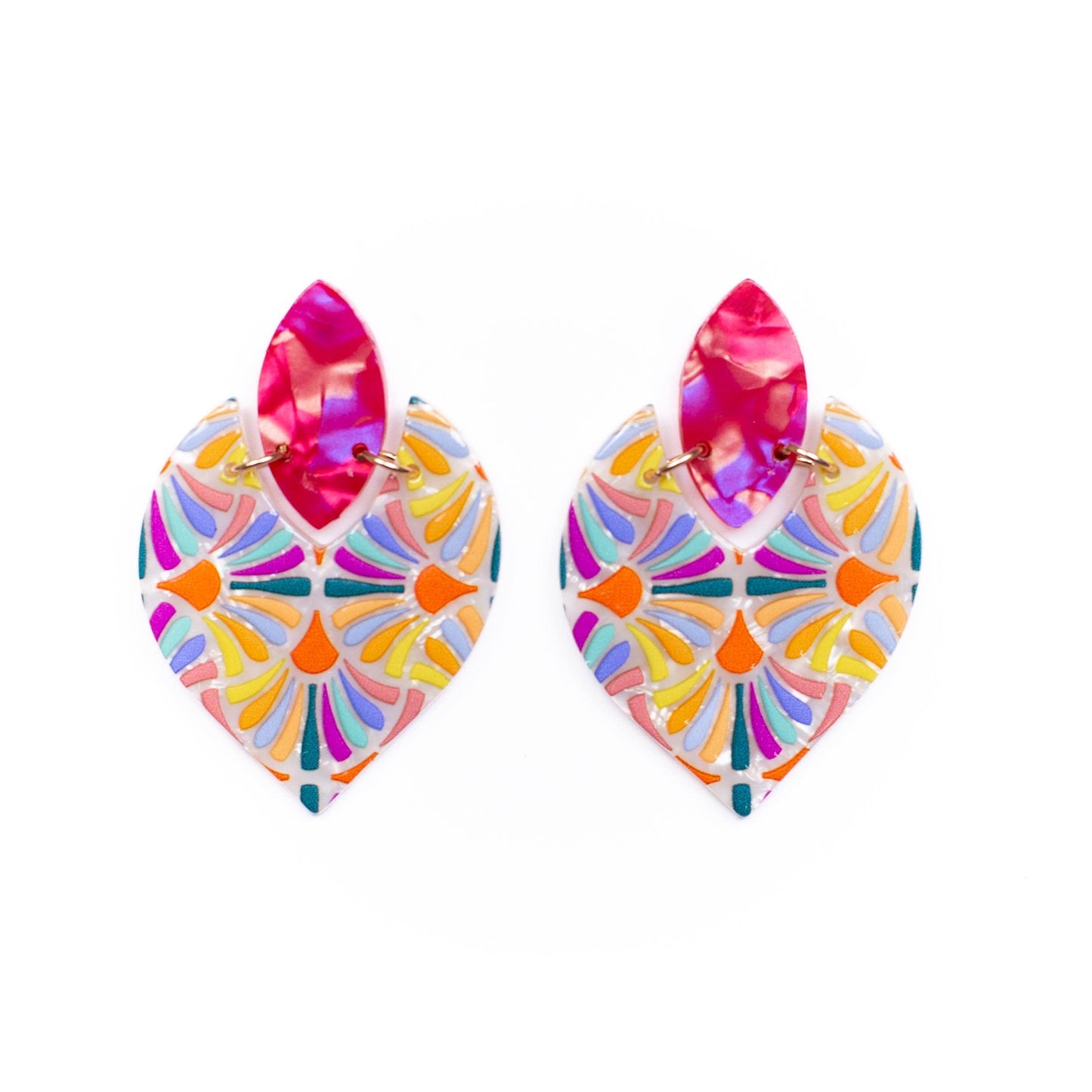 Mykonos Earrings Multi 2.25