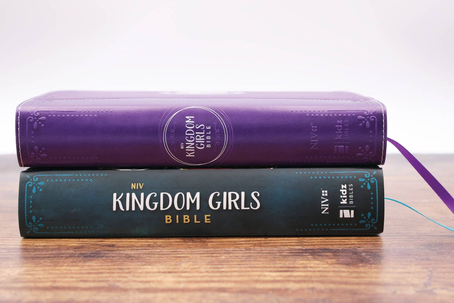 NIV Kingdom Girls Bible, Full Color, Leathersoft, Purple