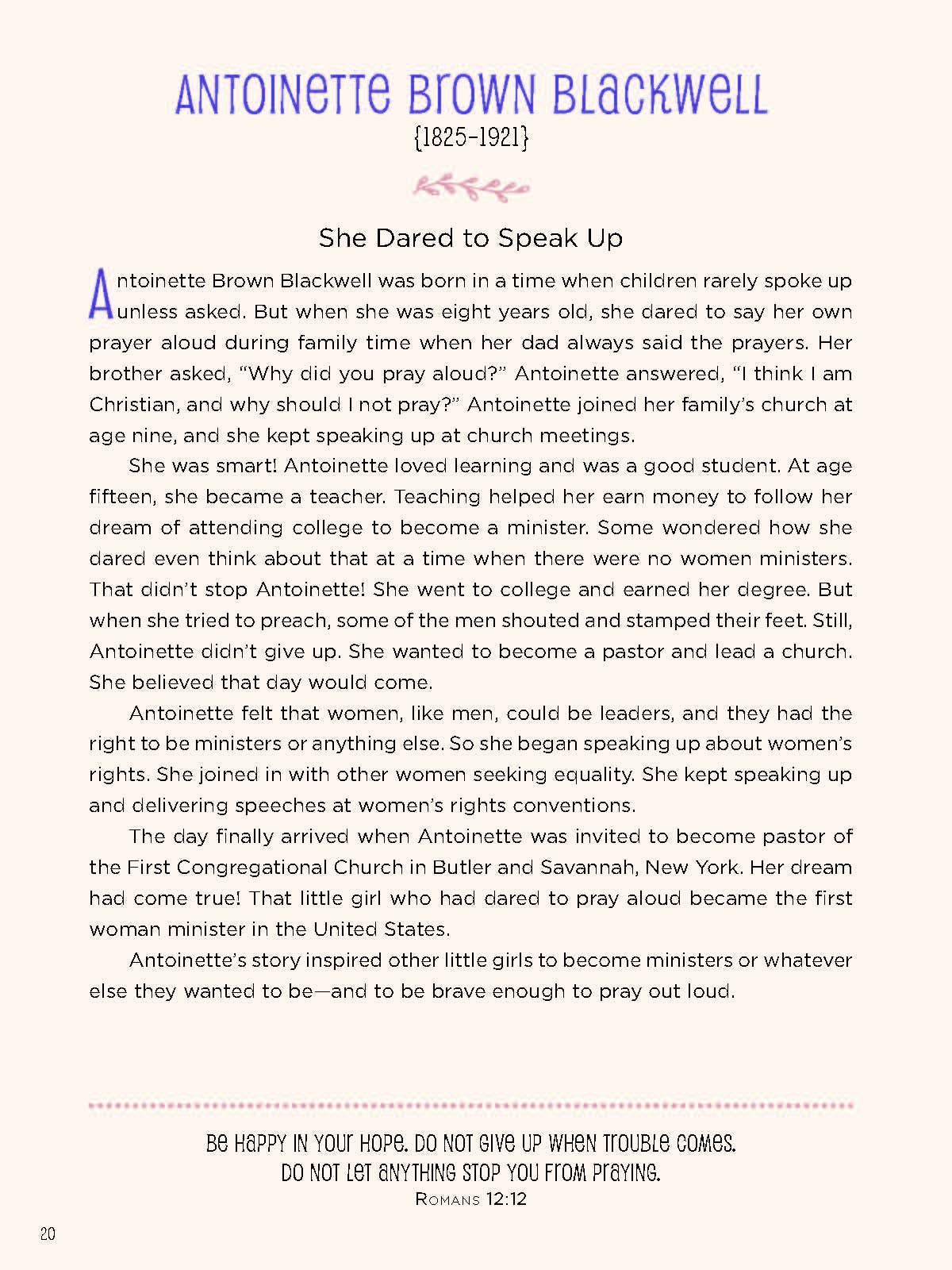 100 Extraordinary Stories of Prayer for Courageous Girls