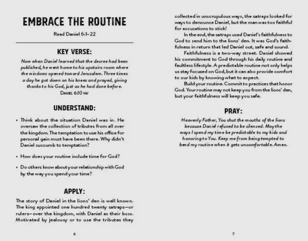 The 5-Minute Bible Study for Dads