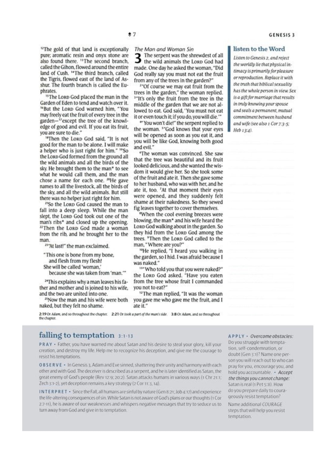 NLT Courage for Life Study Bible for Men