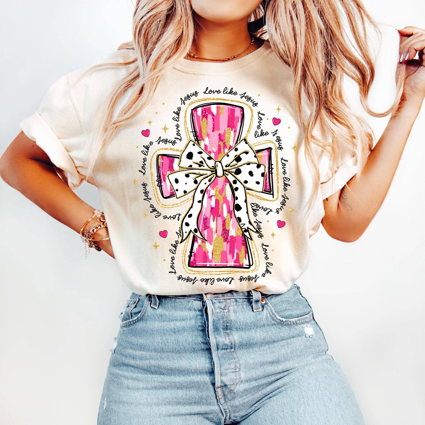Love Like Jesus Christian Valentine Shirt