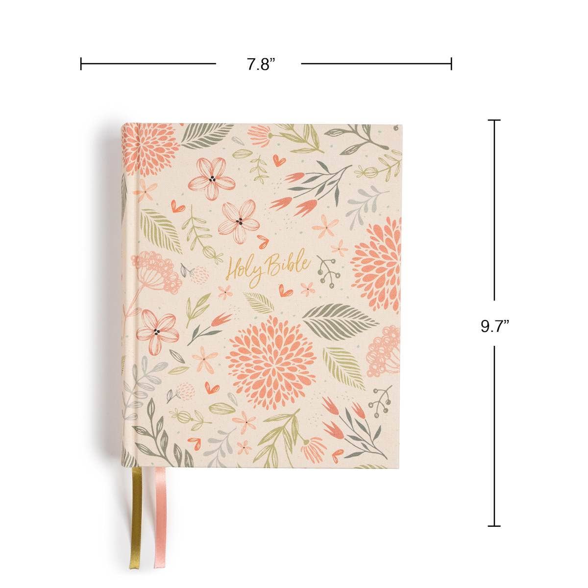 CSB Notetaking Bible, Expanded Reference, Floral Cloth