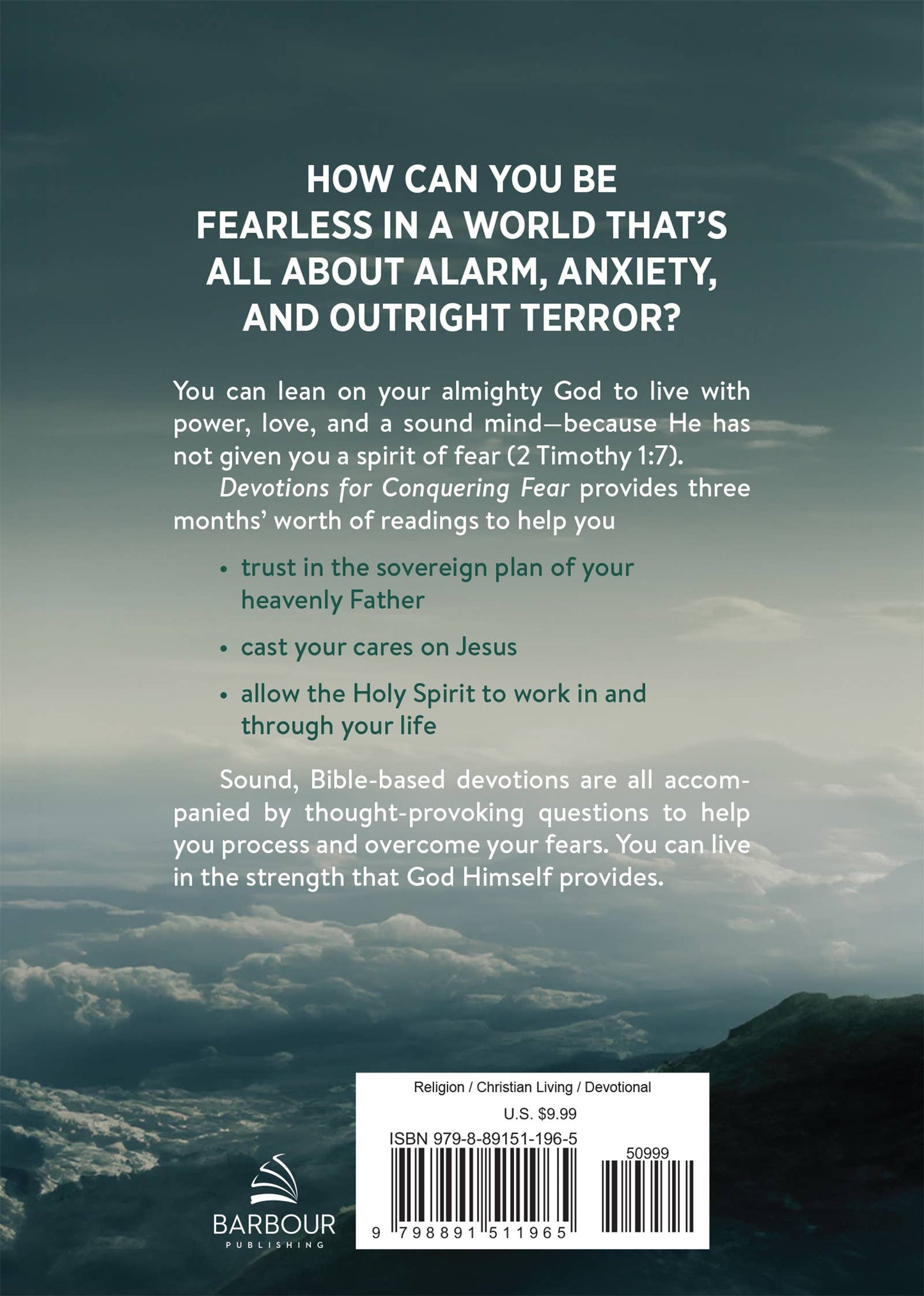Devotions for Conquering Fear