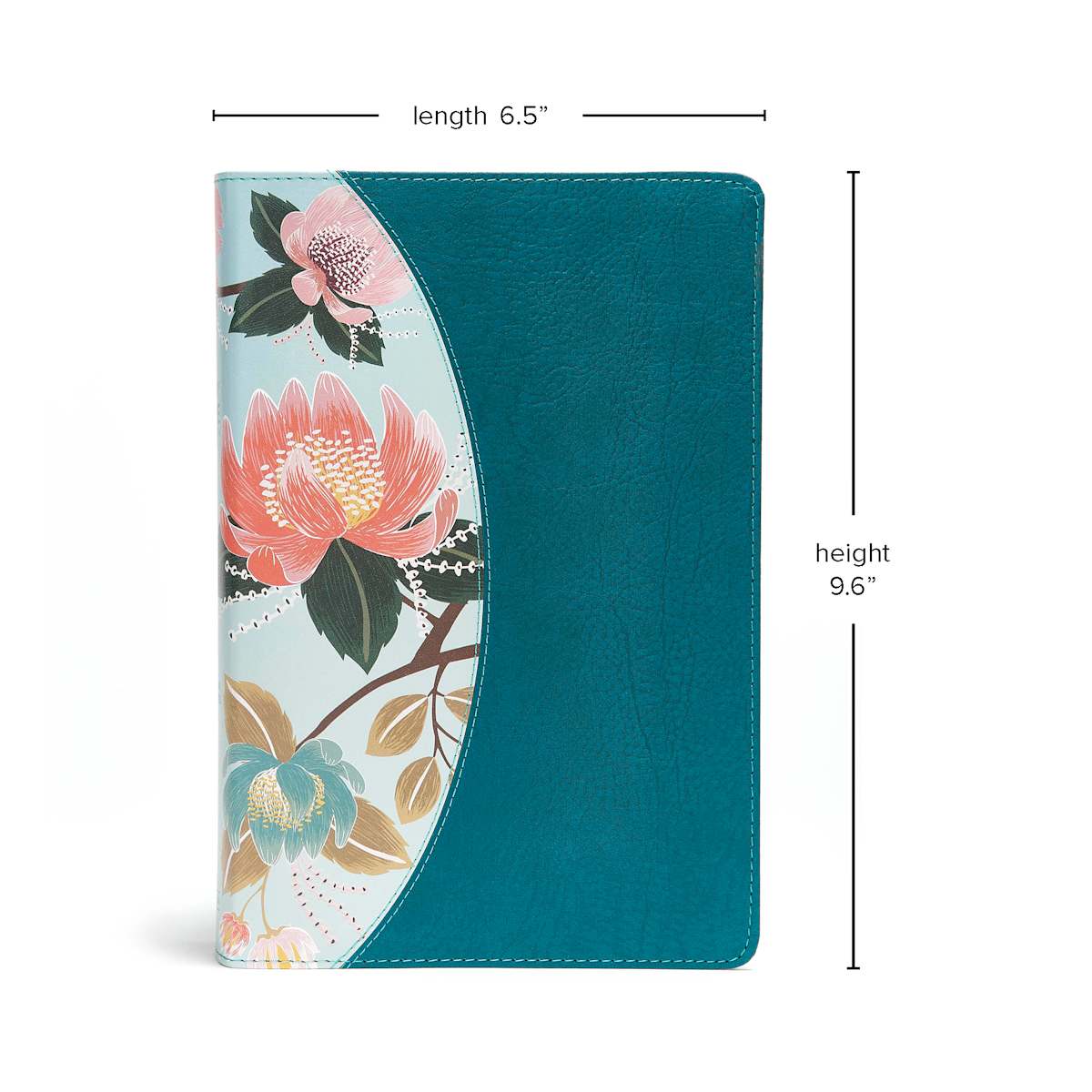 CSB Study Bible For Women, Teal Flowers LeatherTouch