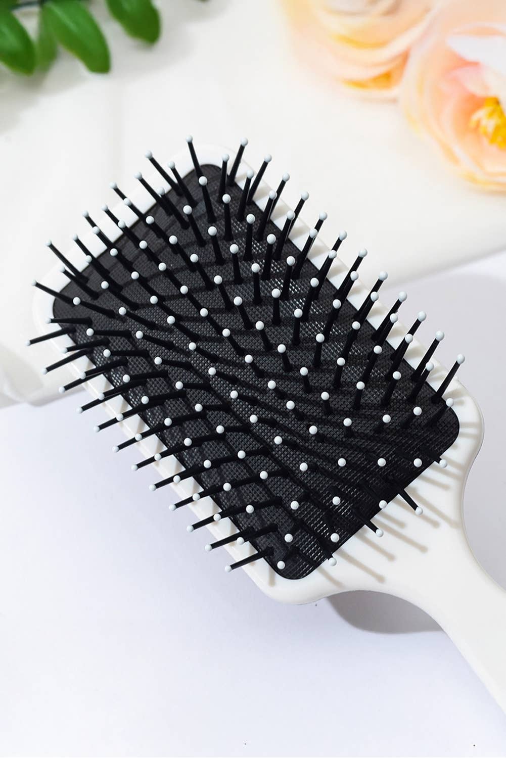 Floral Bow Print Long Handle Air Cushion Brush