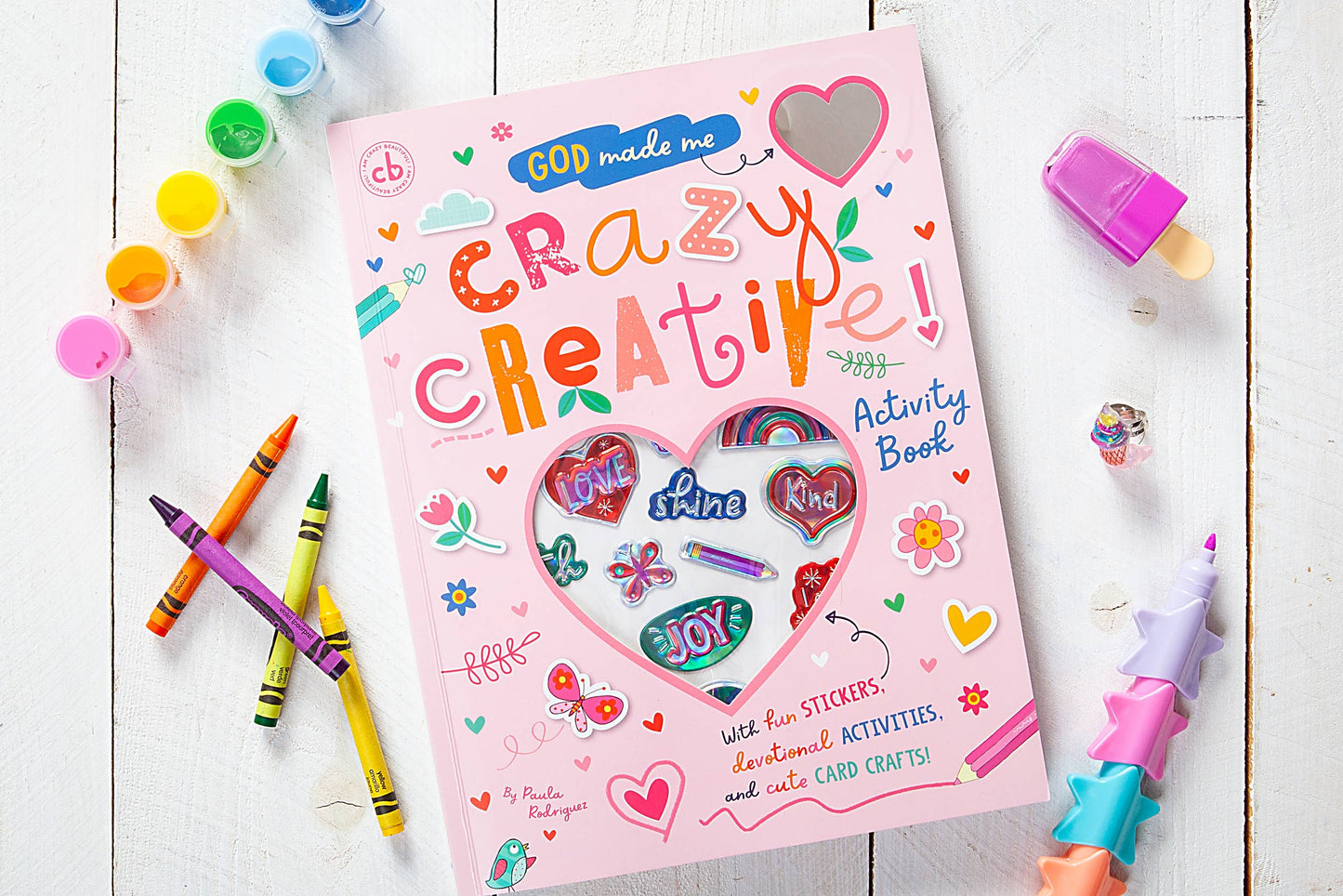 God Made Me Crazy Creative (Valentine's Day Gifts for Girls)