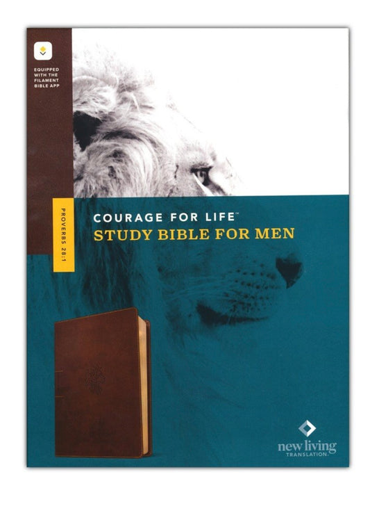 NLT Courage for Life Study Bible for Men