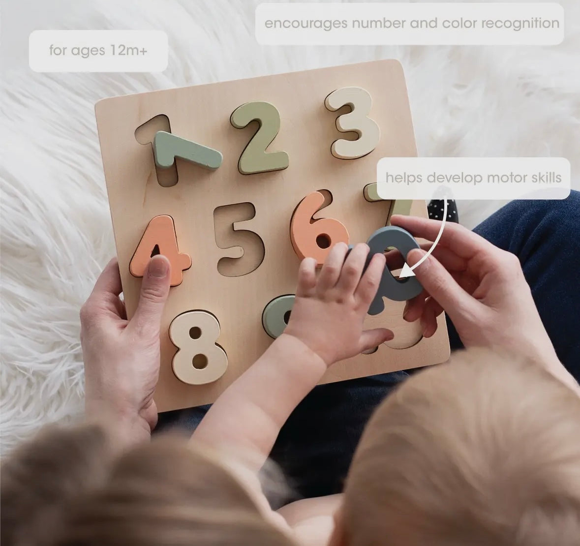 Wooden Numbers Puzzle