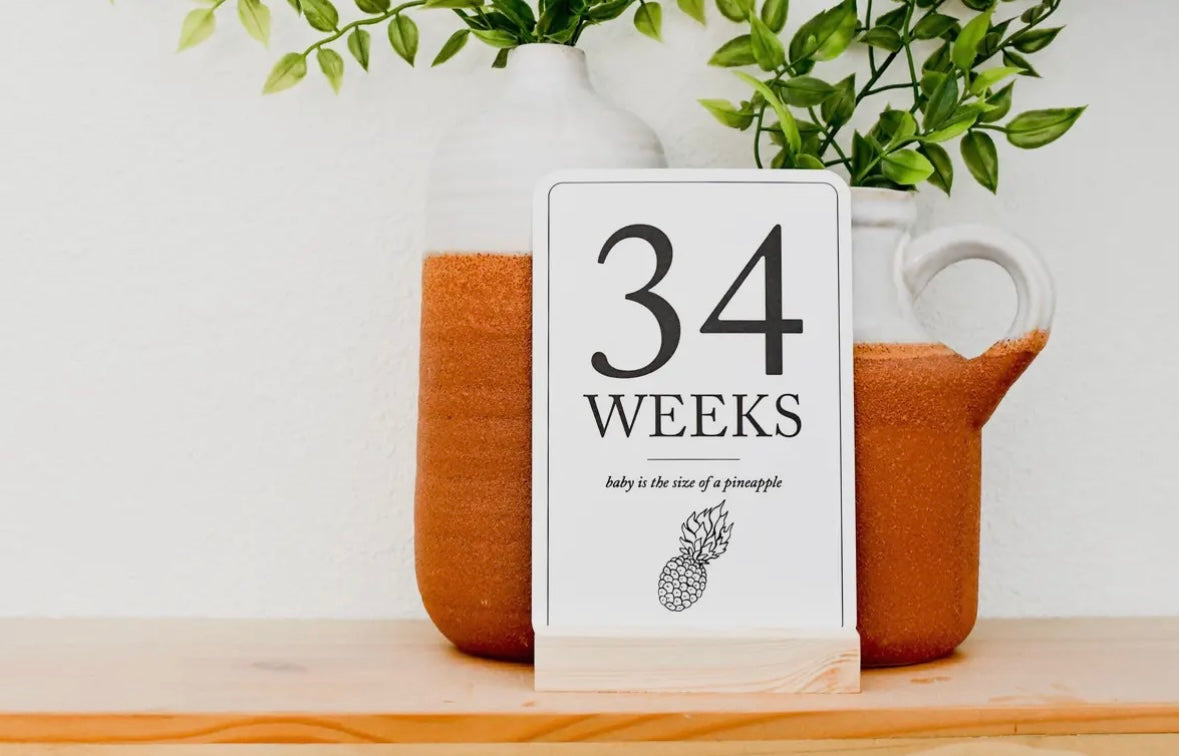 Pregnancy Milestone Cards