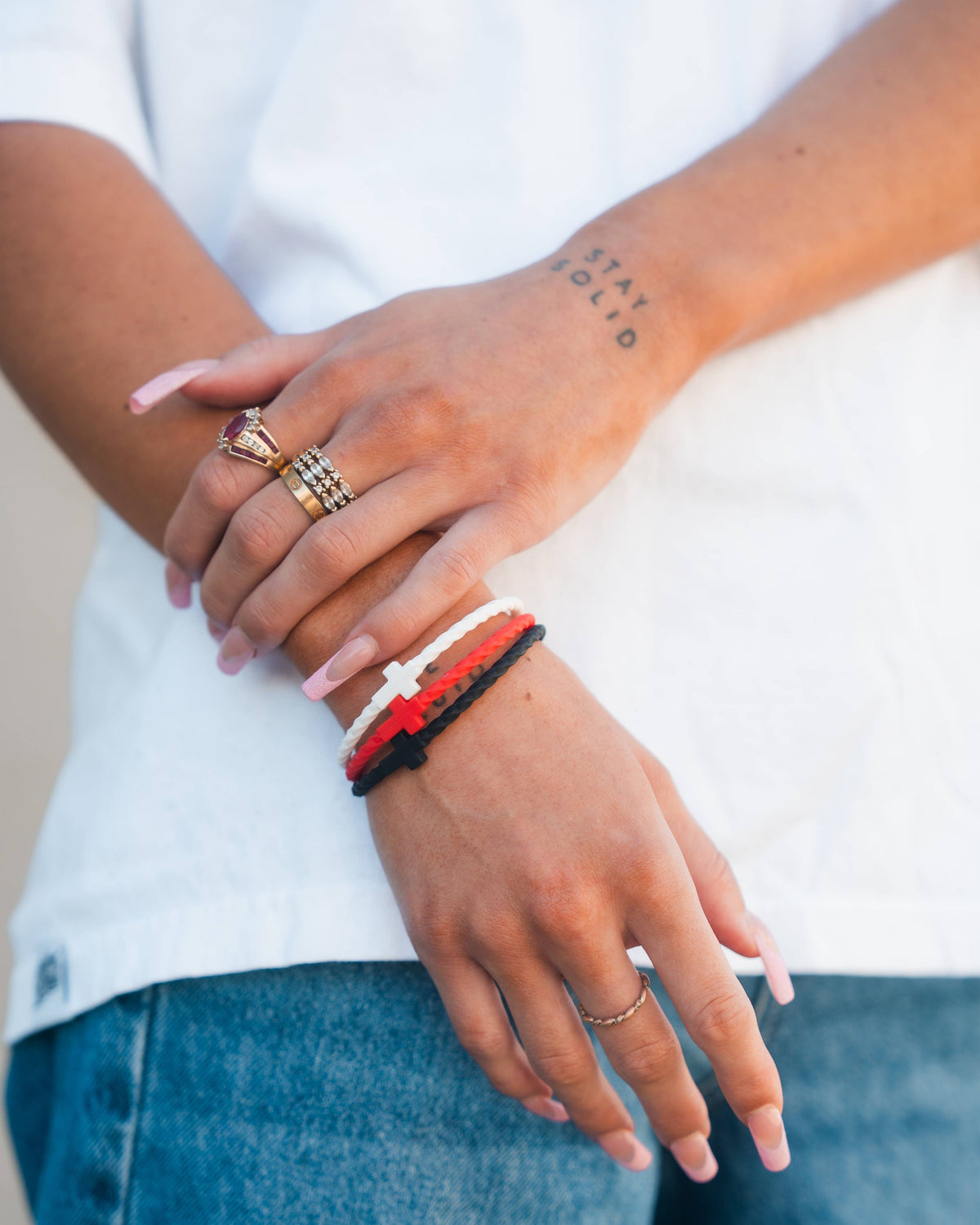 Infinity Cross Bracelets- Grace