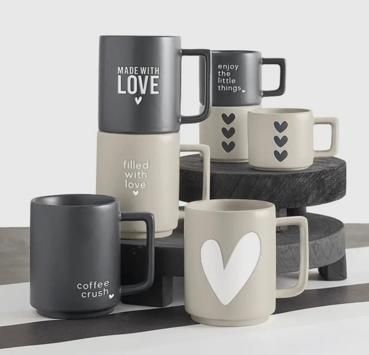 Matte Coffee Mug- Made With Love