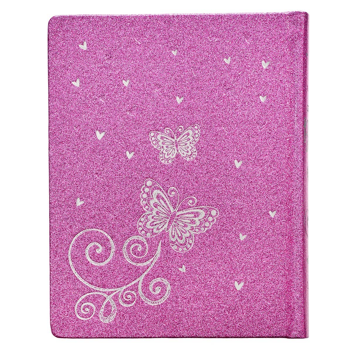 ESV My Creative Bible for Girls Faux Leather Pink Glitter