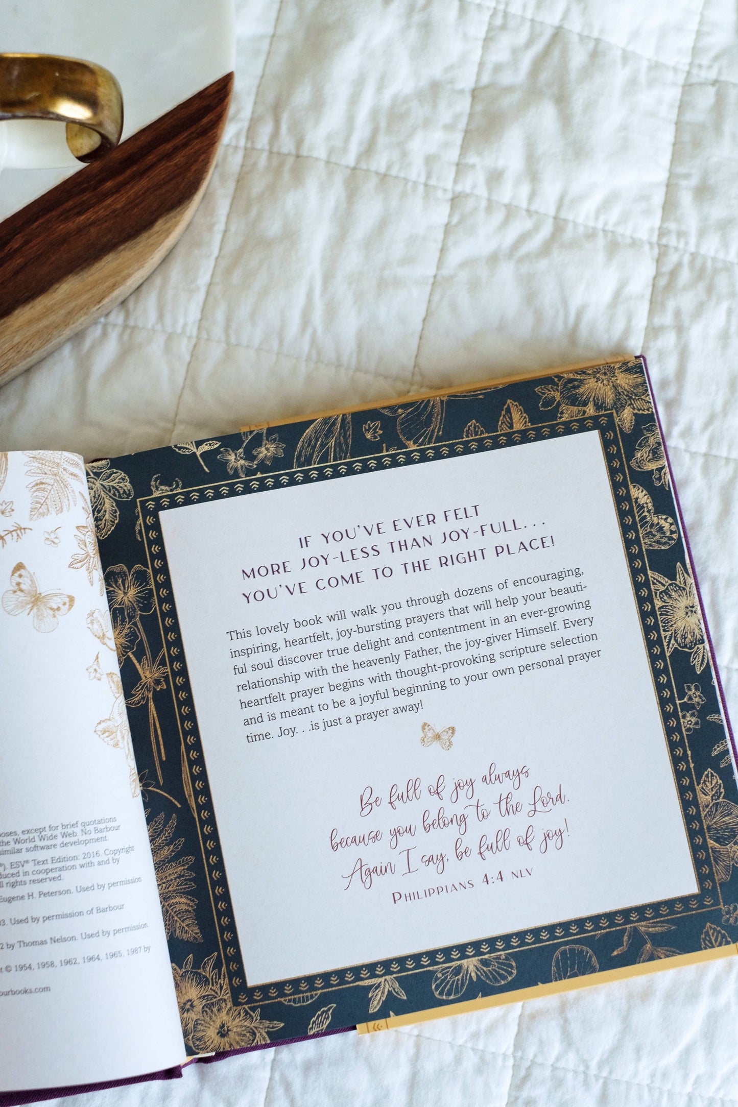 Overflowing with Joy