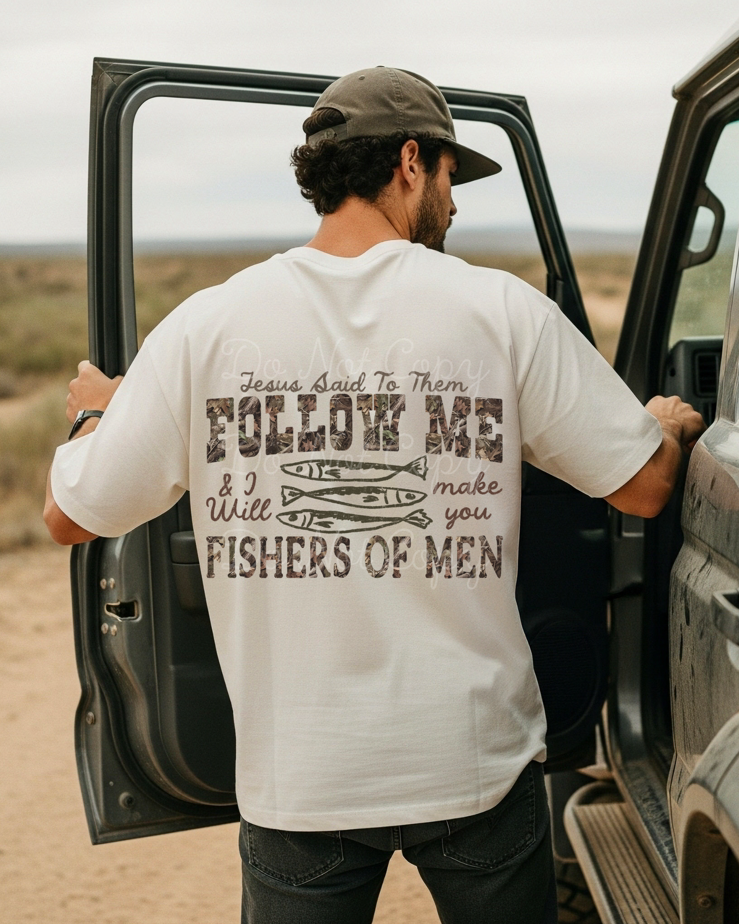 Follow Me & I Will Make Fishers Of Men Tee