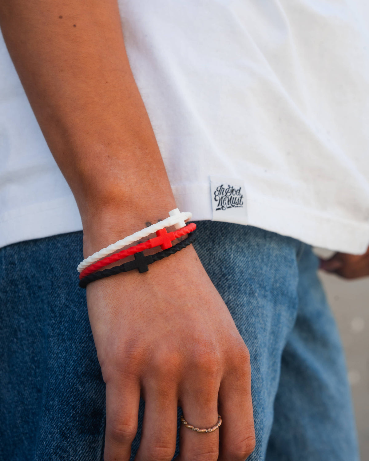 Infinity Cross Bracelets- Grace