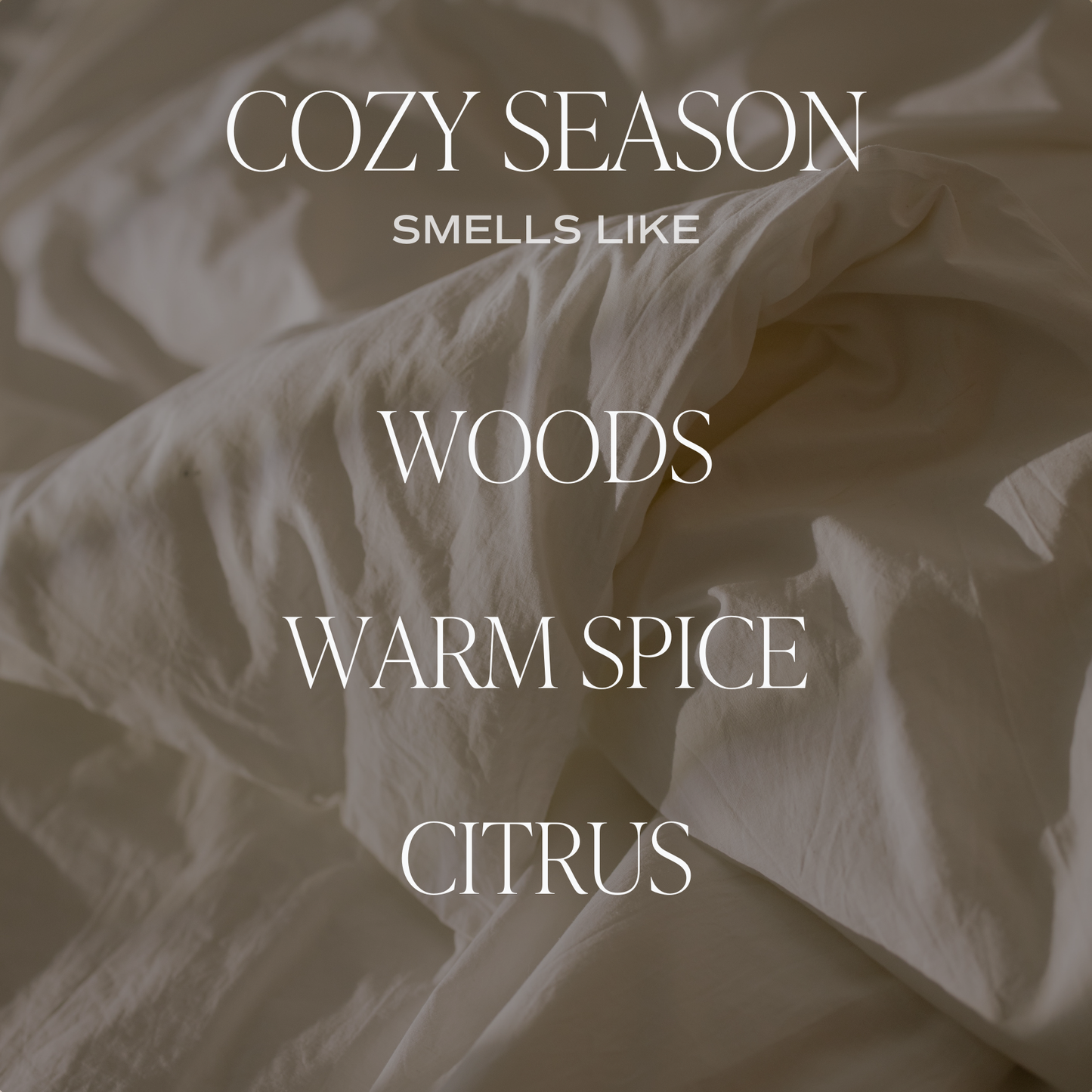 Cozy Season 11 oz Soy Candle - Fall Home Decor & Gifts