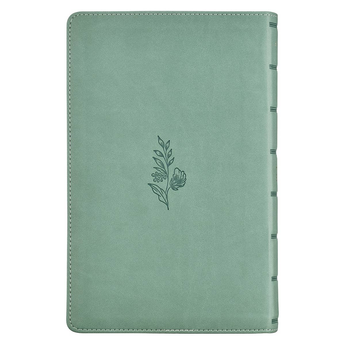 KJV Bible Giant Print Standard-size Faux Leather, Teal