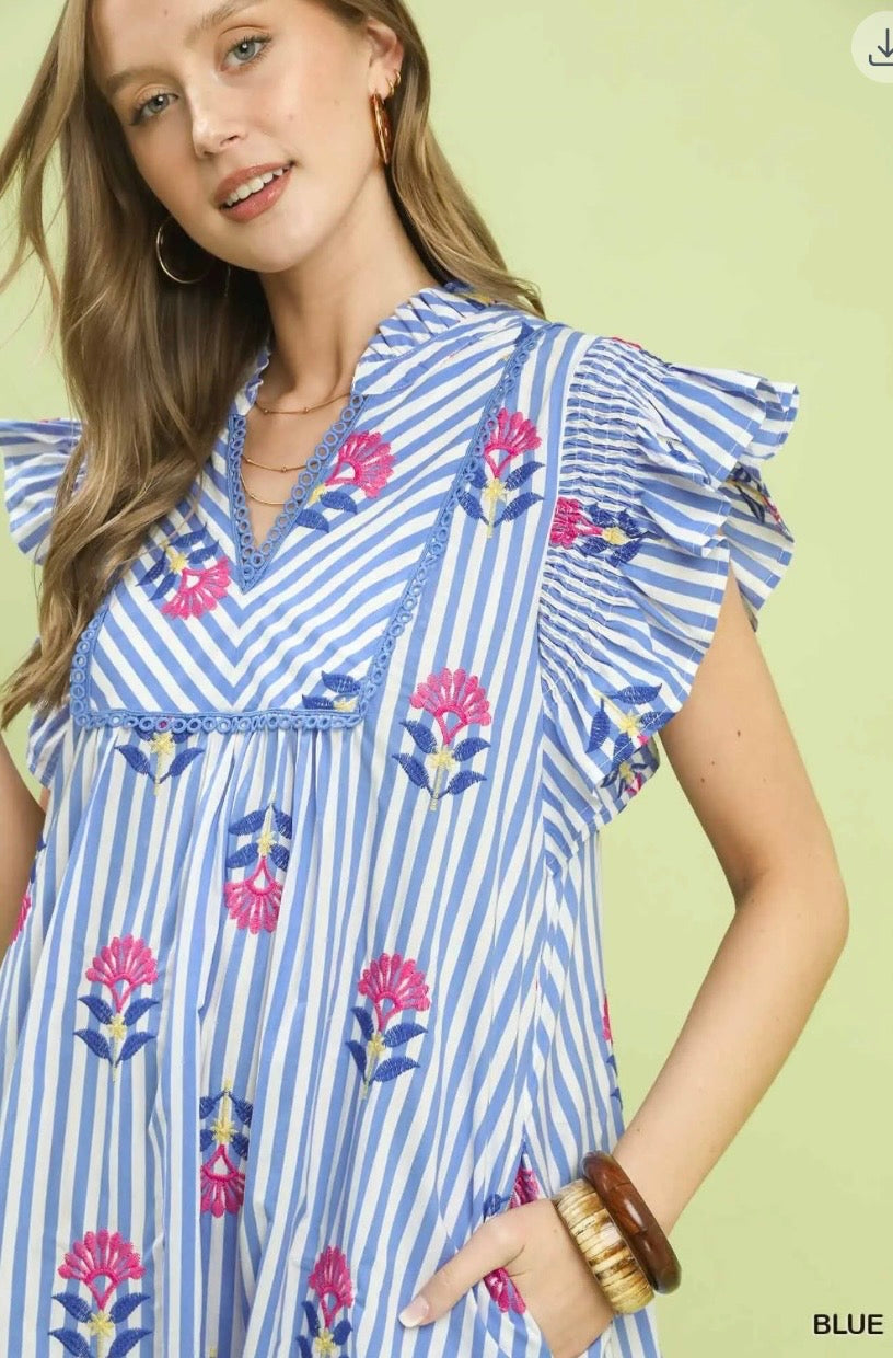 The Southern Bloom Midi Dress