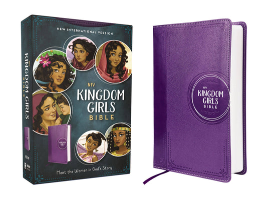 NIV Kingdom Girls Bible, Full Color, Leathersoft, Purple