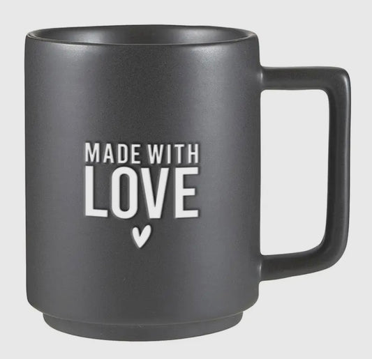 Matte Coffee Mug- Made With Love