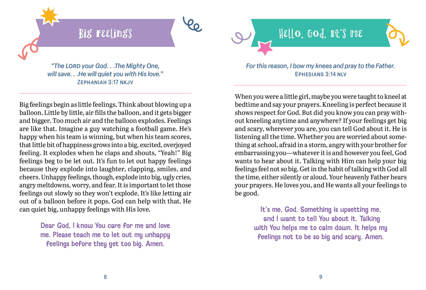 Big Feelings Devotions for Girls