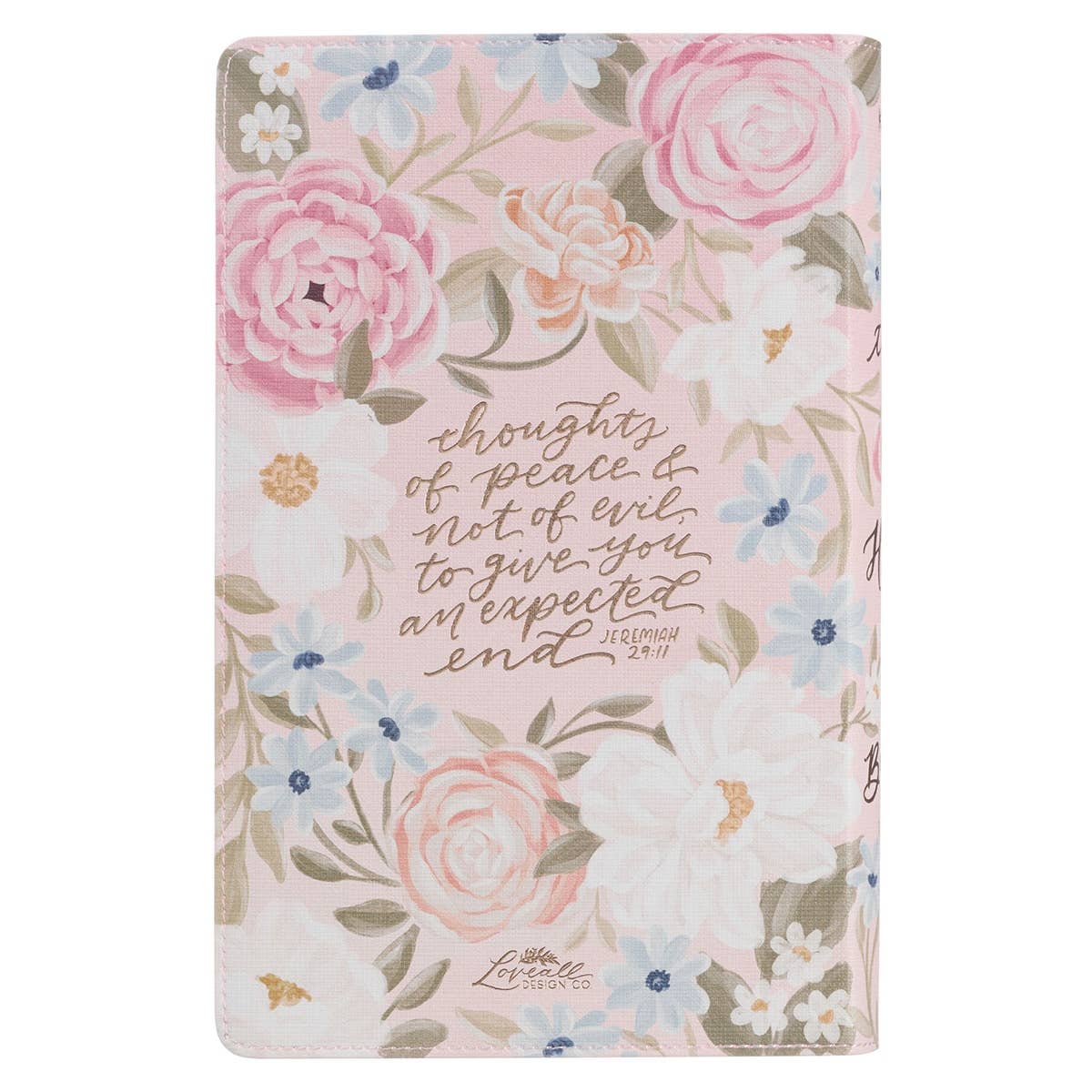 KJV Bible Giant Print Standard-size Faux Leather FloralPrint