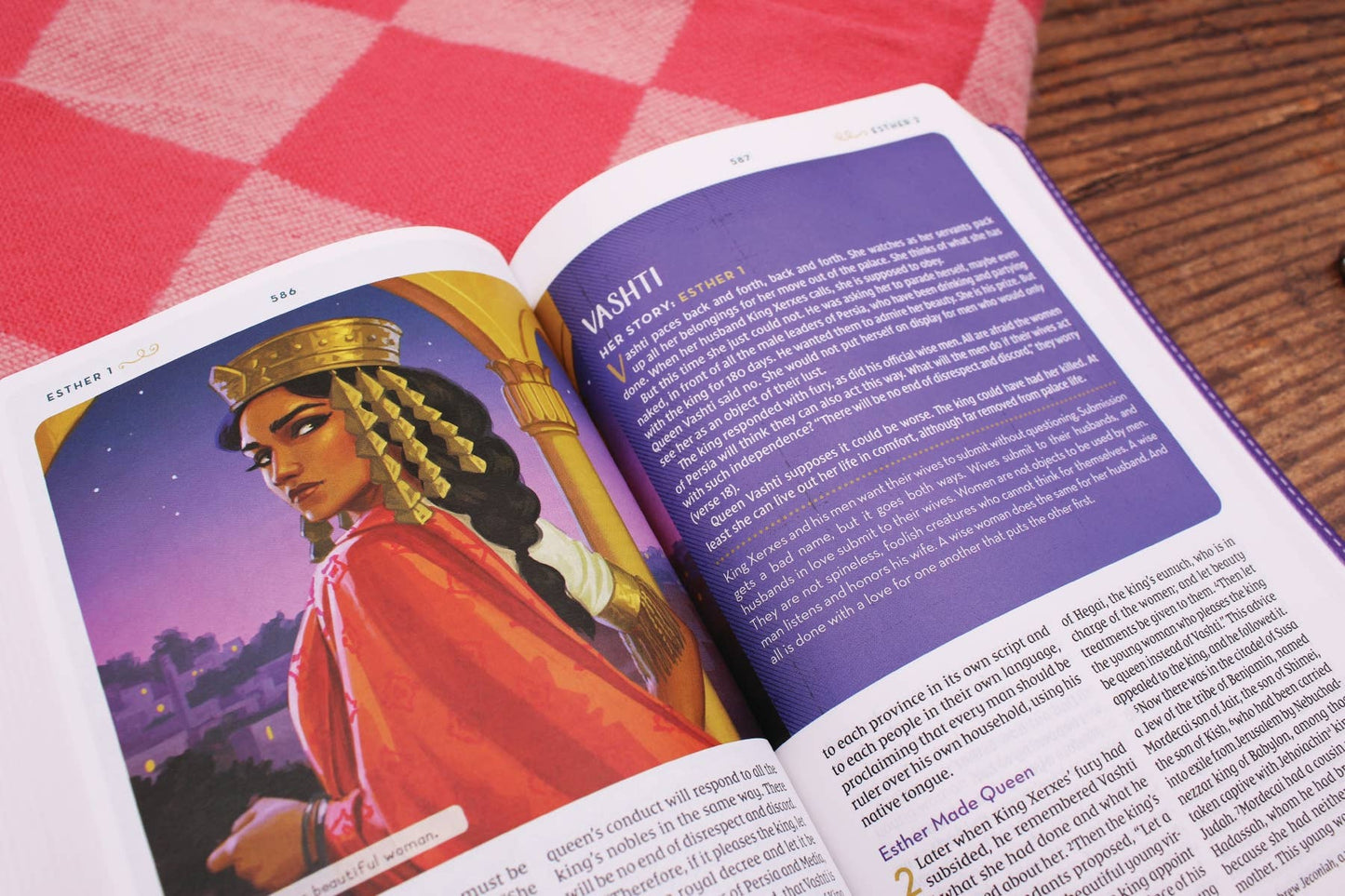 NIV Kingdom Girls Bible, Full Color, Leathersoft, Purple