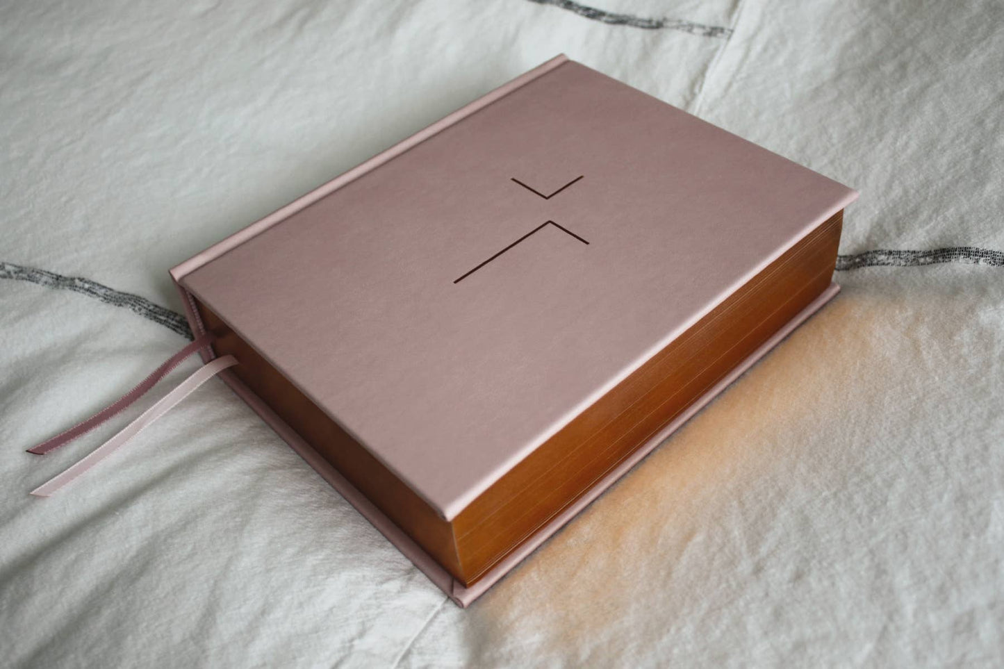 ESV The Jesus Bible Leathersoft Over Board Pink