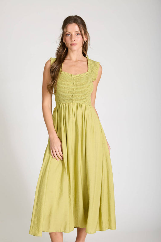 princess polly baby blue dress Blu Pepper Pleated Midi Skirt - Women's Skirts in Mint main image 1