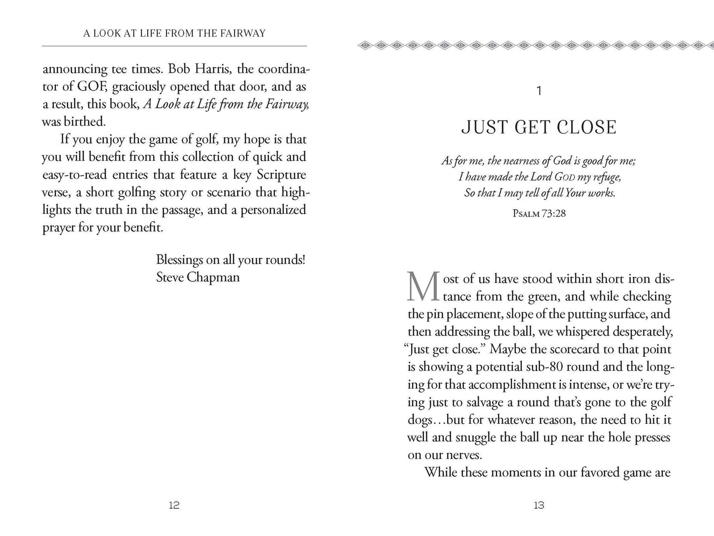 A Look at Life from the Fairway