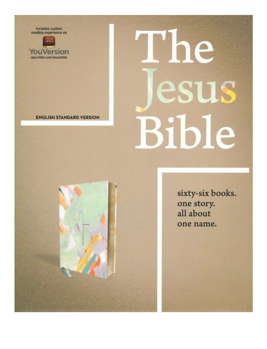 The Jesus Bible | ESV | Multicolor | Soft Leather-look