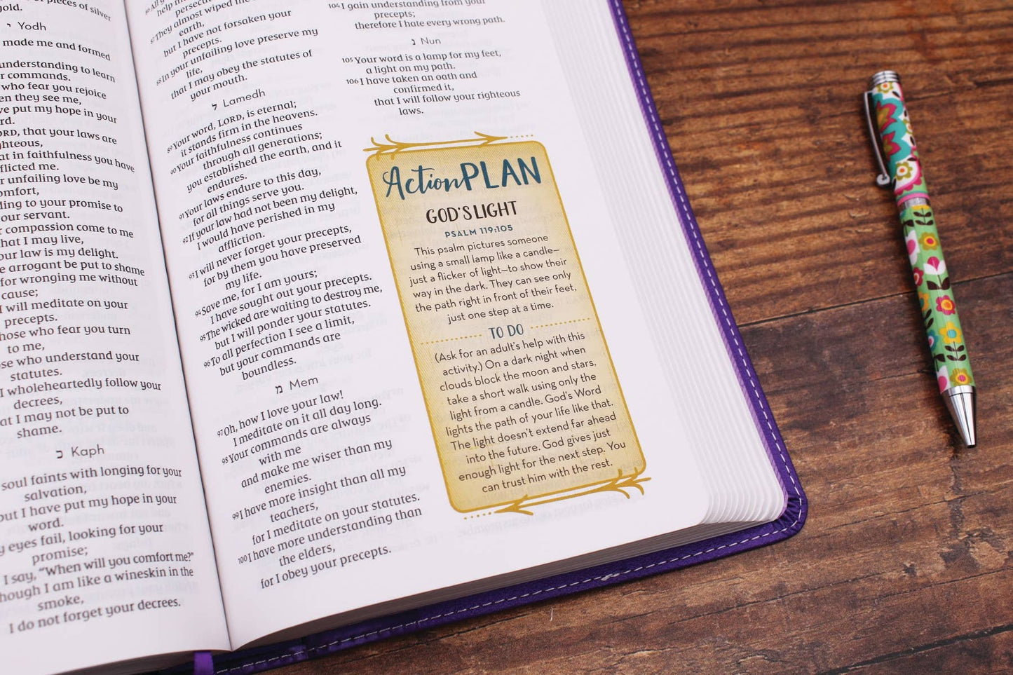 NIV Kingdom Girls Bible, Full Color, Leathersoft, Purple