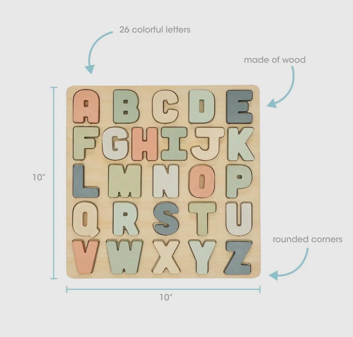 Wooden Alphabet Puzzle