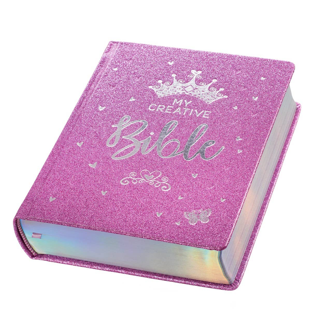 ESV My Creative Bible for Girls Faux Leather Pink Glitter