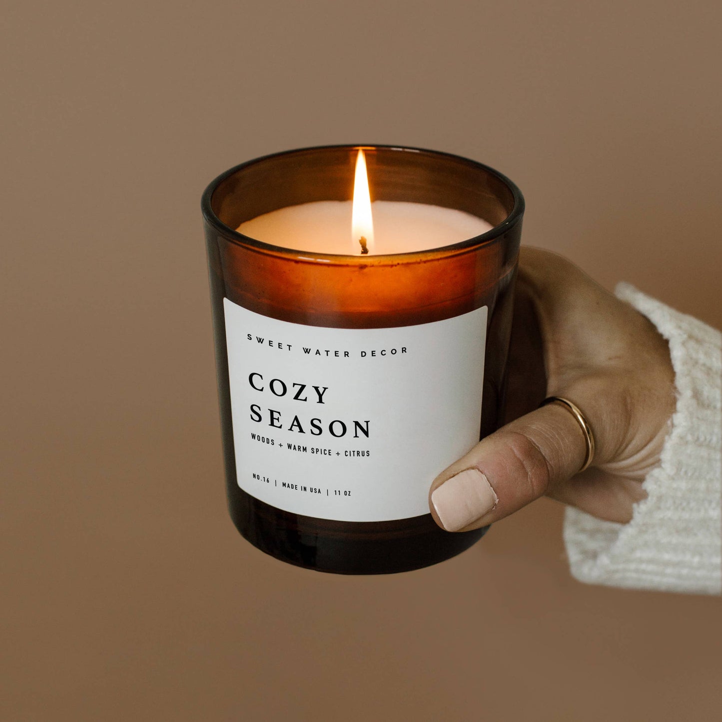 Cozy Season 11 oz Soy Candle - Fall Home Decor & Gifts