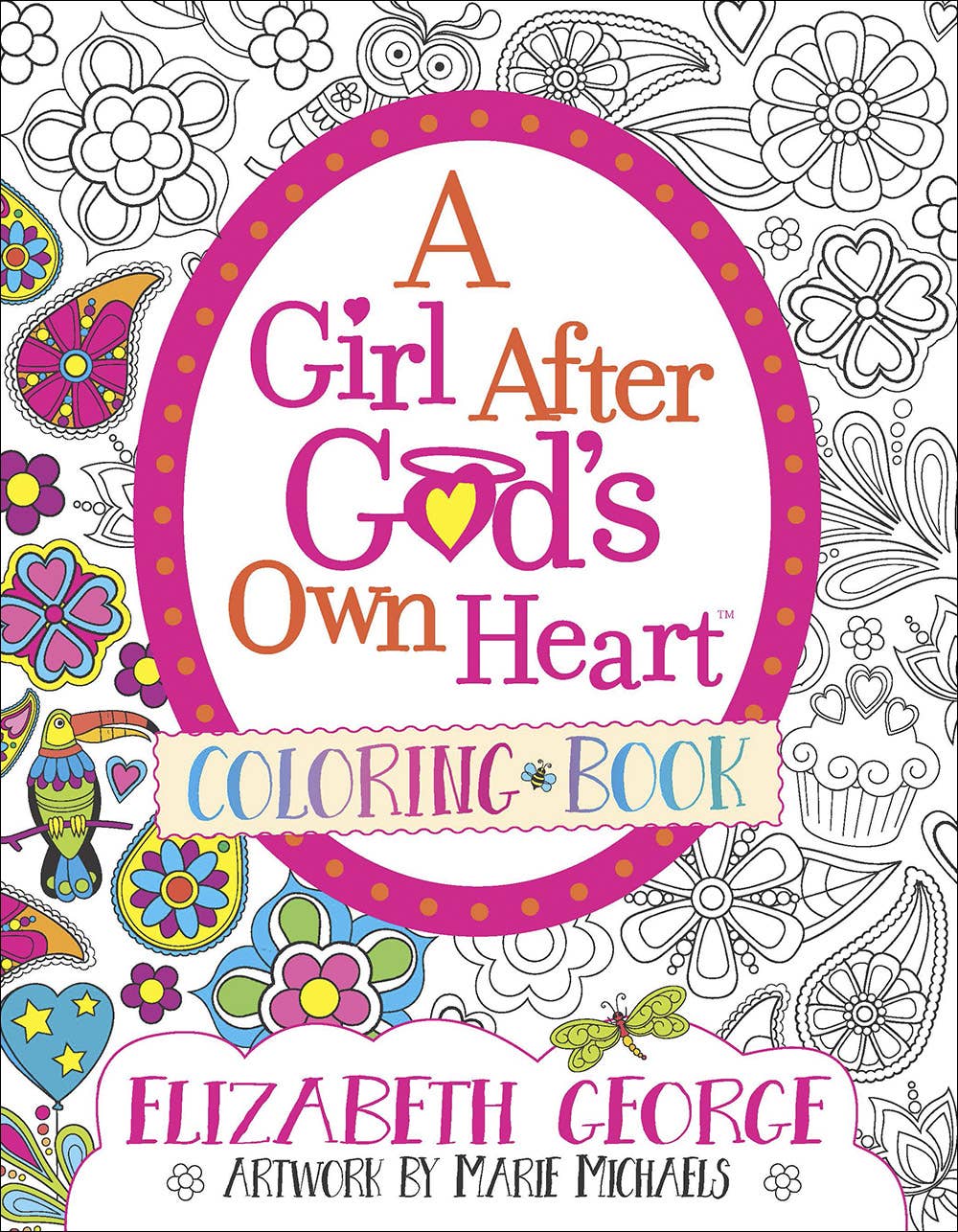 A Girl After God's Own Heart  Coloring