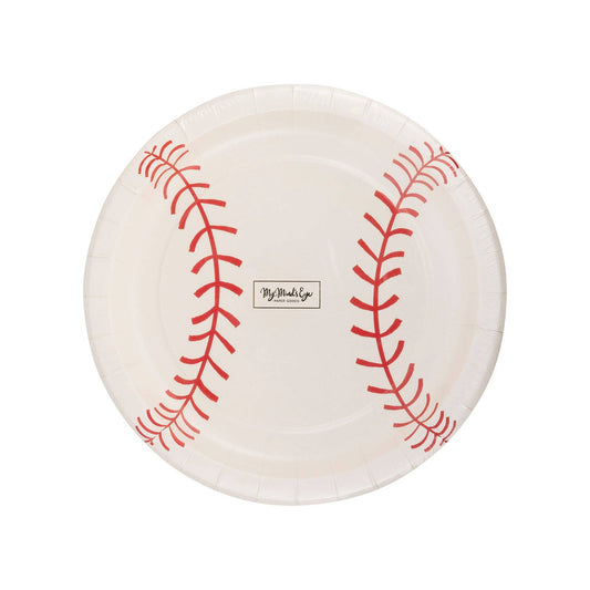 Baseball Paper Plates