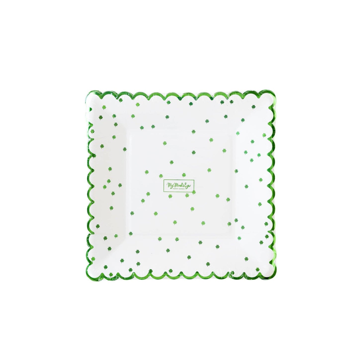 Little Shamrocks Paper Plates