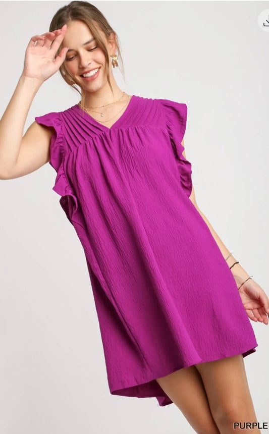 The Purple Petal Dress