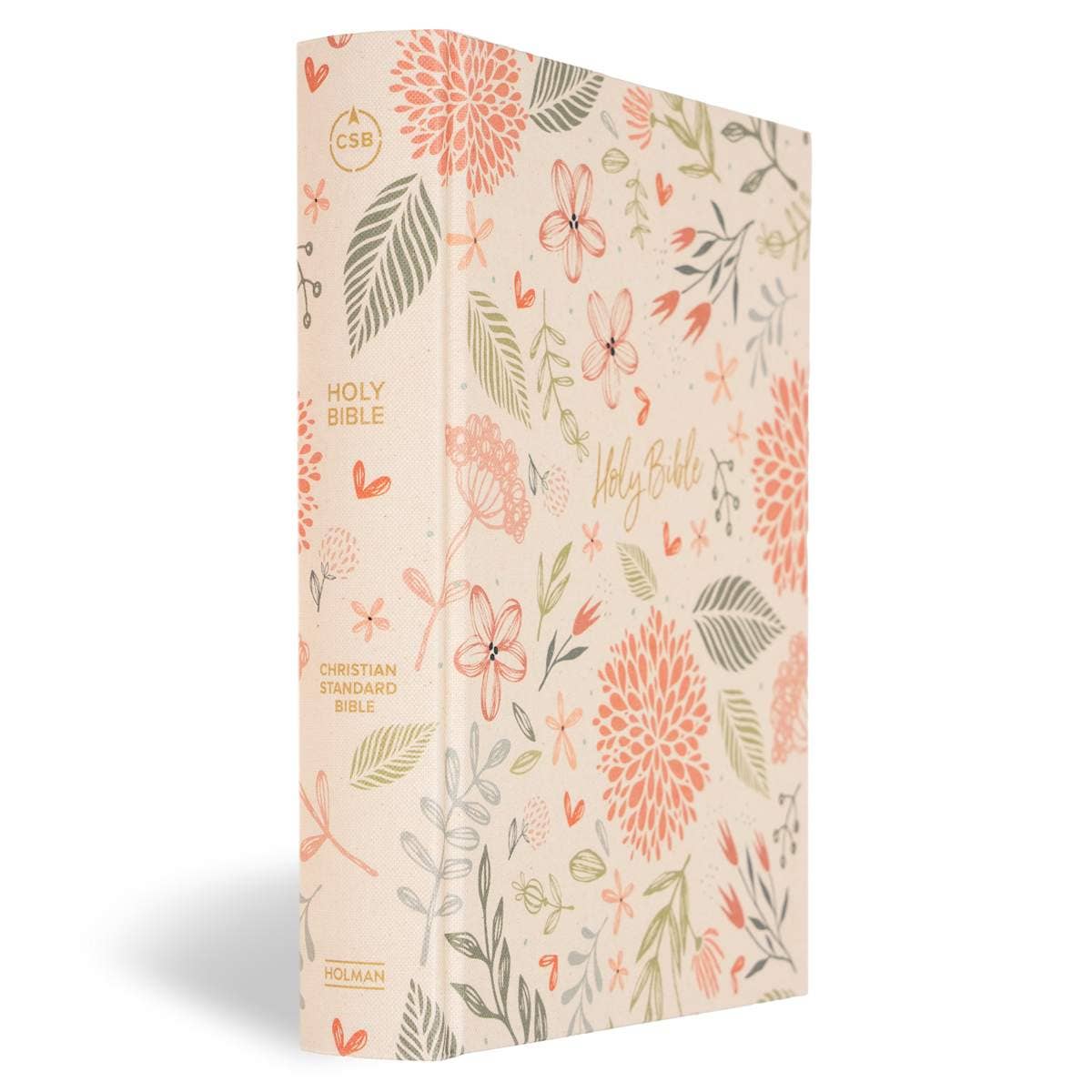 CSB Notetaking Bible, Expanded Reference, Floral Cloth