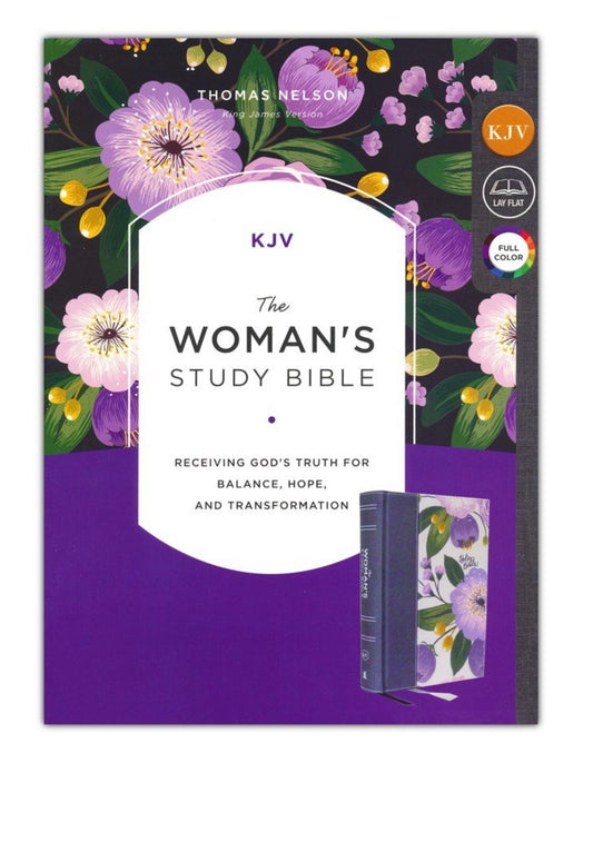 KJV The Woman’s Study Bible - Purple Floral