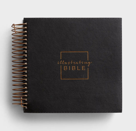 NIV Spiral Journaling Bible | Black
