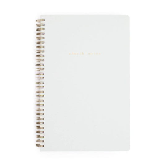 Church Notes Notebook - Dove Grey